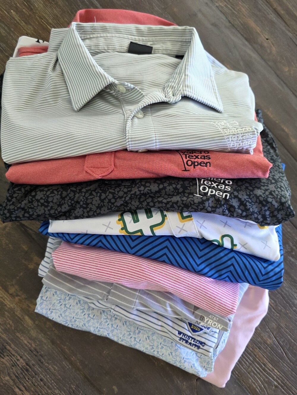 Lot Of QTY 11 Premium Mens GOLF Shirts - As New
